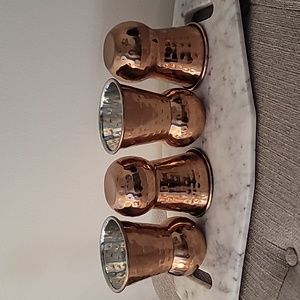 PIER 1 IMPORTS Hammered Tumblers, Set of 4